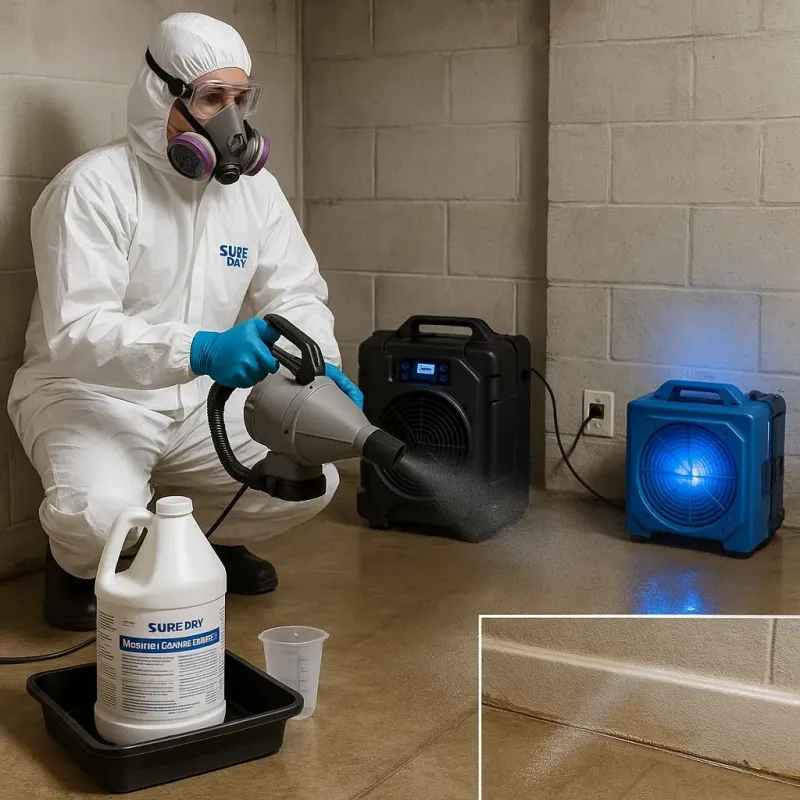 Sanitization and Odor Removal process in East Troy, WI