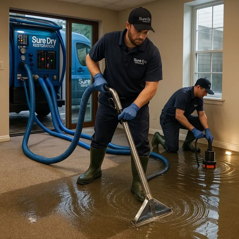Water Extraction and Removal process in East Troy, WI